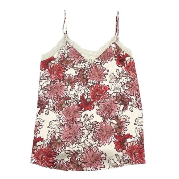 NWT LITTLE MOON Aritzia Marigold Lace Camisole Sz XS Denude Palm Pink - Picture 5 of 9